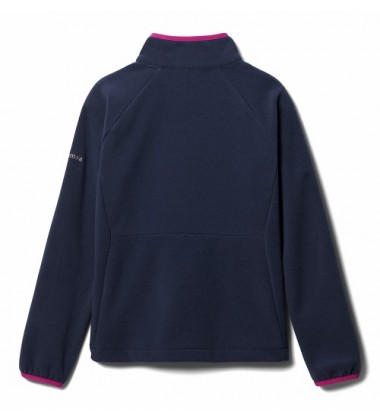 Naujiena! Columbia flisinis džemperis FAST TREK III Fleece Full Zip. Spalva tamsiai mėlyna / violetinė